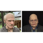 Adult Halloween Mask | Realistic Elderly Face, Movable Mouth | Natural Latex