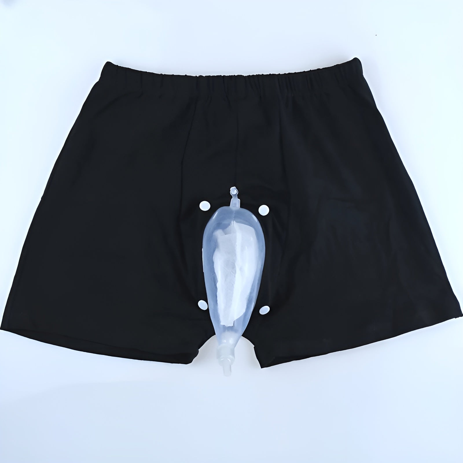 Adult Incontinence Underwear | Reusable, Built-In Collector Pouch | Silicone Lining & Washable