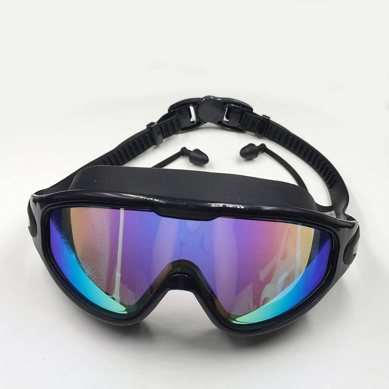 Adult Unisex Swimming Goggles | Wide-View Anti-Fog Lenses | Soft Silicone Seal & Adjustable Strap