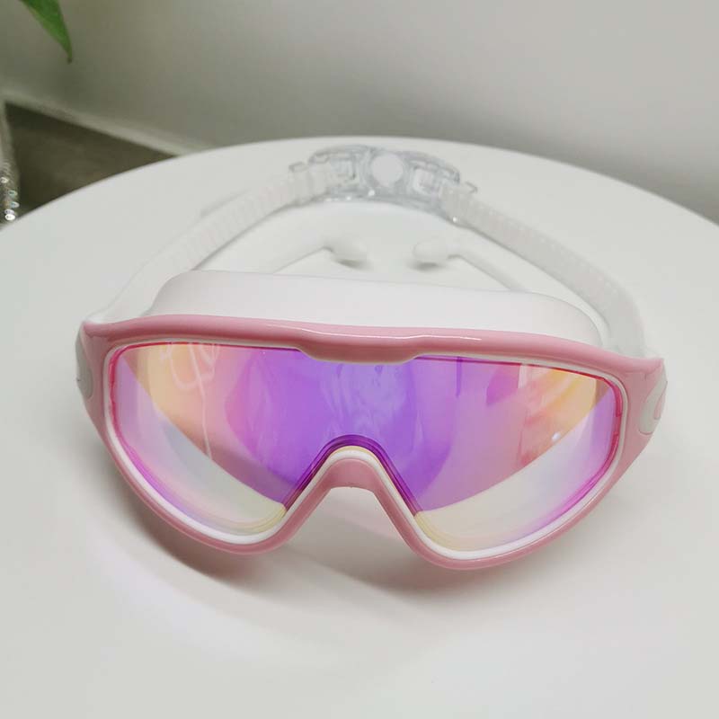 Adult Unisex Swimming Goggles | Wide-View Anti-Fog Lenses | Soft Silicone Seal & Adjustable Strap