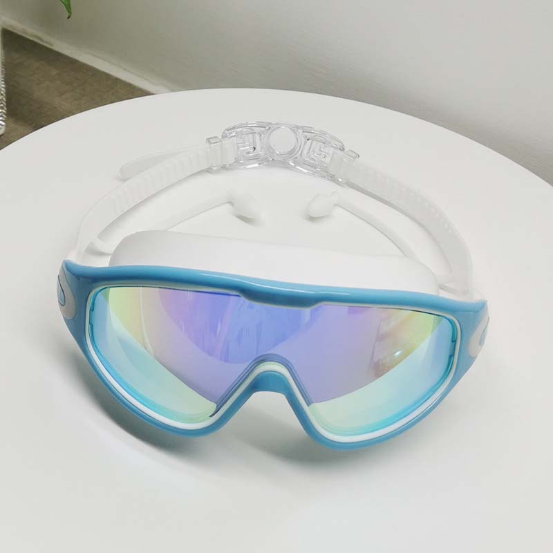Adult Unisex Swimming Goggles | Wide-View Anti-Fog Lenses | Soft Silicone Seal & Adjustable Strap