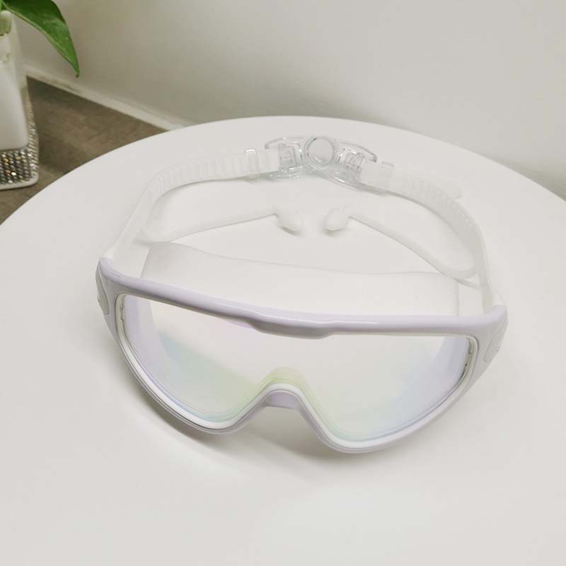 Adult Unisex Swimming Goggles | Wide-View Anti-Fog Lenses | Soft Silicone Seal & Adjustable Strap