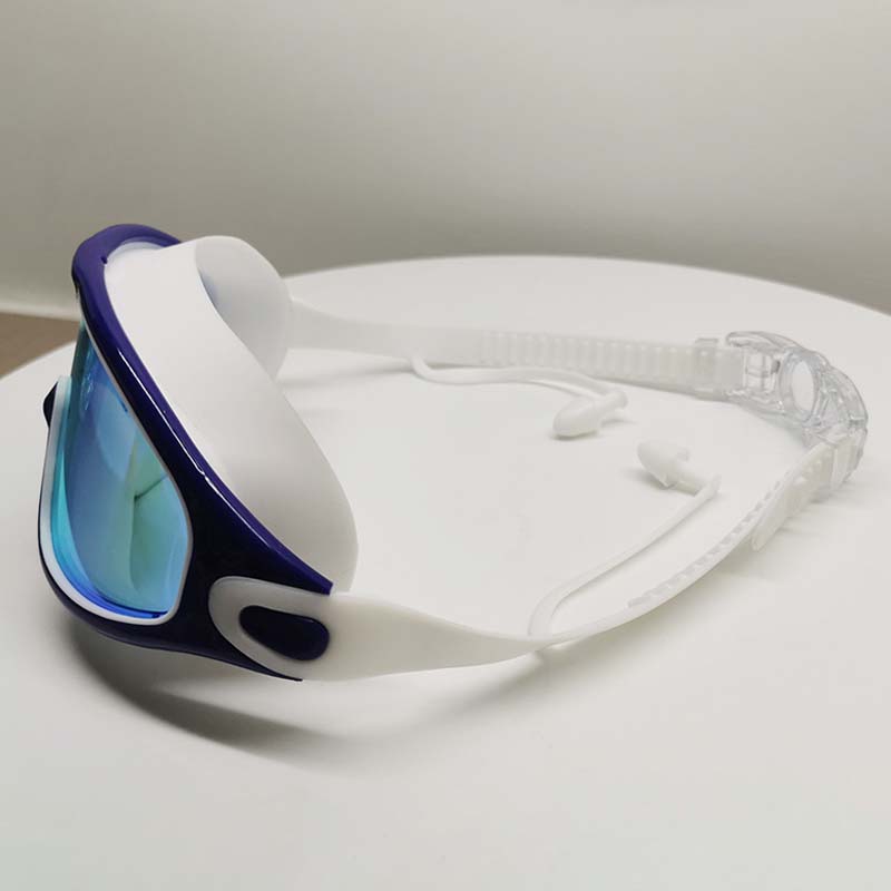Adult Unisex Swimming Goggles | Wide-View Anti-Fog Lenses | Soft Silicone Seal & Adjustable Strap