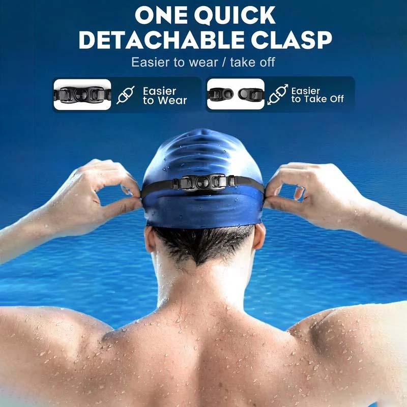Adult Unisex Swimming Goggles | Wide-View Anti-Fog Lenses | Soft Silicone Seal & Adjustable Strap