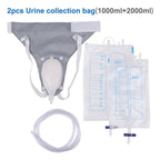 Adult Urine Collector | Silicone Cavity & Catheter Bag | Cotton Underwear | Leakproof
