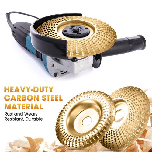 Angle Grinder Discs | Tungsten Carbide Shaping & Carving | Flat, Bevel & Arc Discs | Durable Design