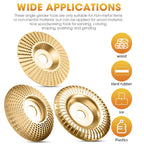 Angle Grinder Discs | Tungsten Carbide Shaping & Carving | Flat, Bevel & Arc Discs | Durable Design