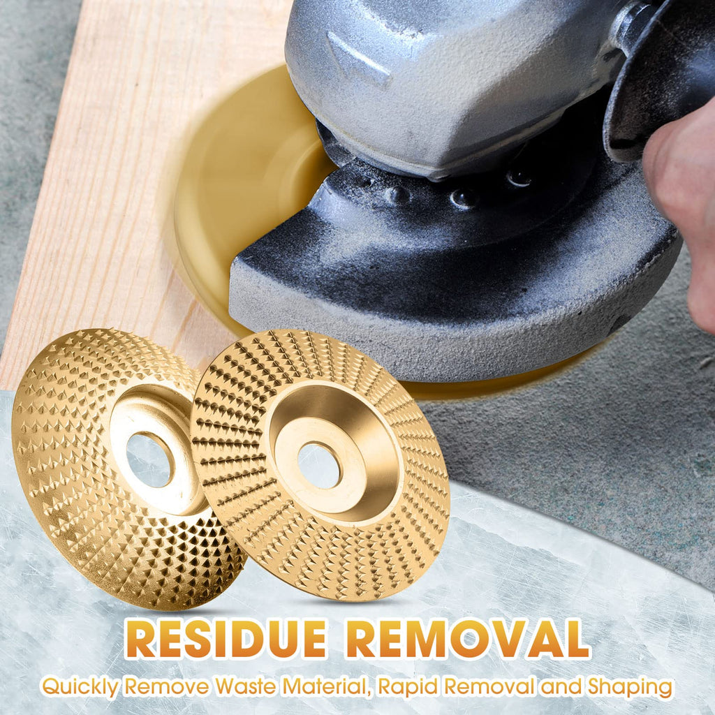 Angle Grinder Discs | Tungsten Carbide Shaping & Carving | Flat, Bevel & Arc Discs | Durable Design