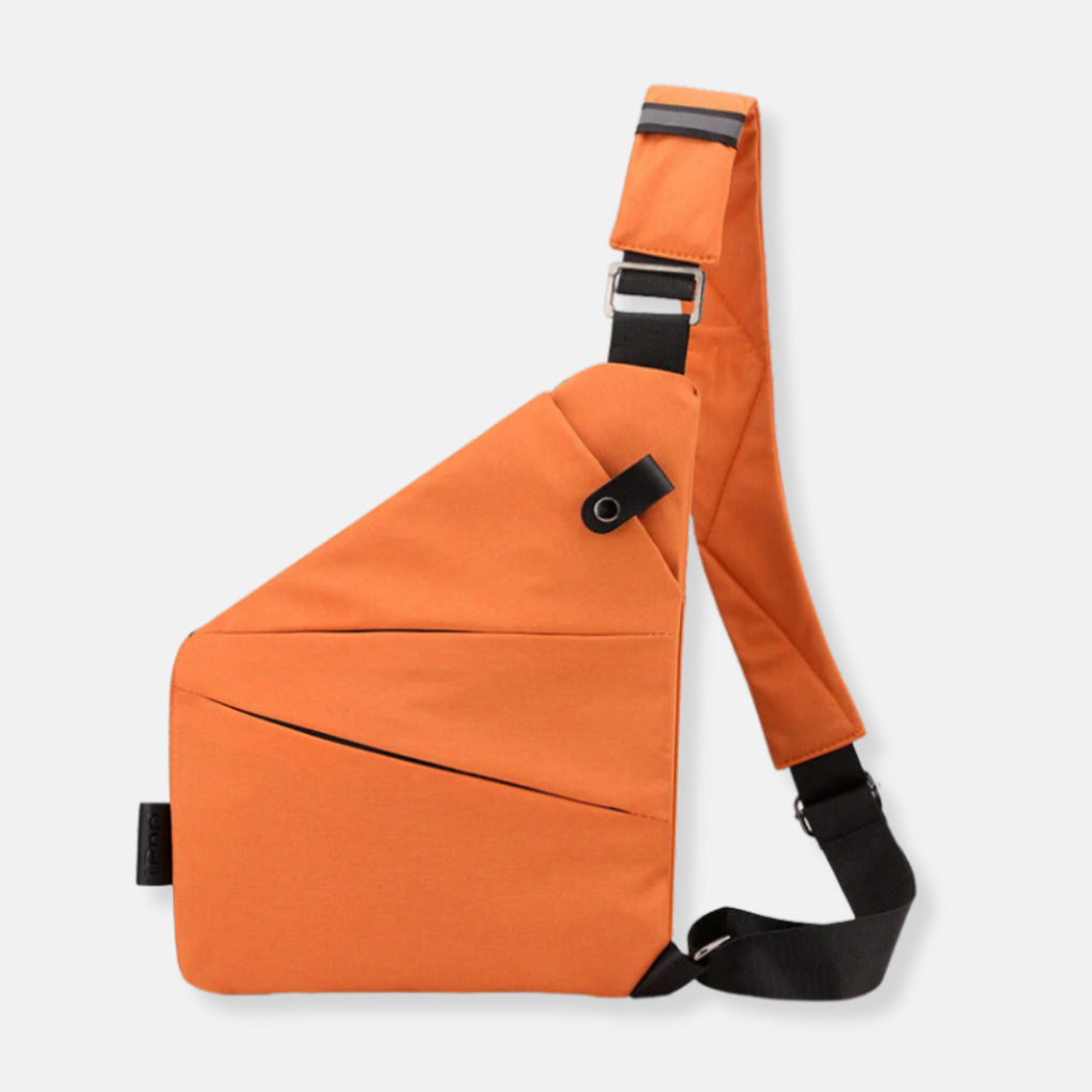 Anti-Theft Sling Bag | Cut-Resistant Strap & Hidden Zips | RFID Pocket & Lockable Compartment