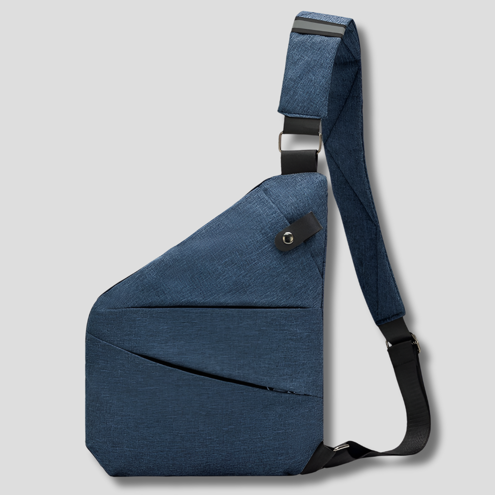 Anti-Theft Sling Bag | Cut-Resistant Strap & Hidden Zips | RFID Pocket & Lockable Compartment