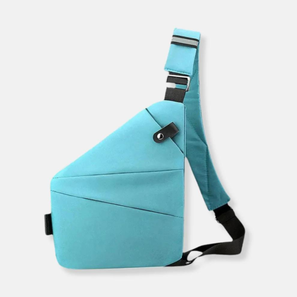 Anti-Theft Sling Bag | Cut-Resistant Strap & Hidden Zips | RFID Pocket & Lockable Compartment