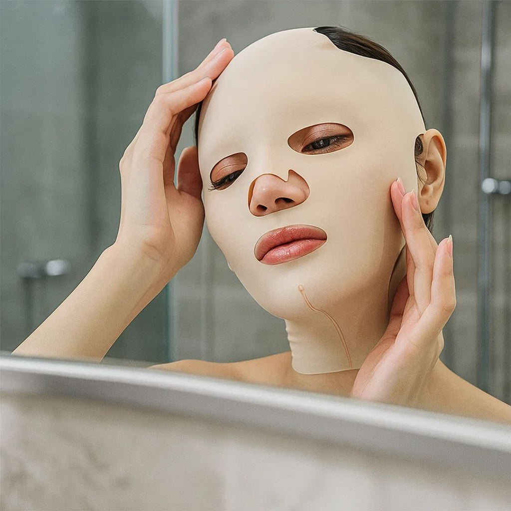 Anti-Wrinkle Face Lift Mask, Mature Skin | Reusable Compression & Ergonomic Fit | Overnight Firming