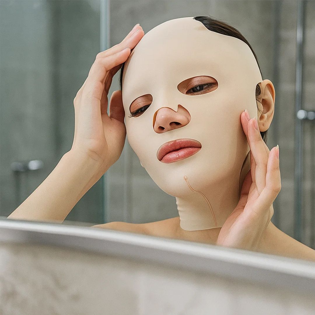 Anti-Wrinkle Face Lift Mask, Mature Skin | Reusable Compression & Ergonomic Fit | Overnight Firming