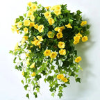 Artificial Morning Glory Vines | Realistic UV-Resistant | Premium Silk, 66 cm