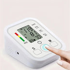 Automatic Digital Blood Pressure Monitor | Large LCD & Color Indicator | Dual User Profiles