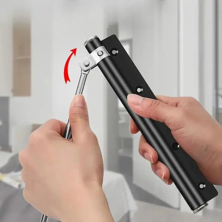 Automatic Door Closer | Silent Self-Closing Hinge | Adjustable Closing Force | Stainless Steel
