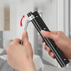 Automatic Door Closer | Silent Self-Closing Hinge | Adjustable Closing Force | Stainless Steel