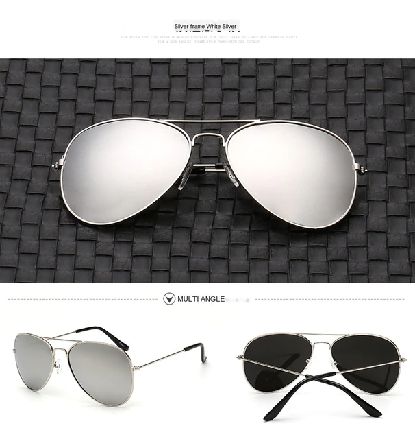 Aviator Sunglasses | Polarized Mirror Lenses | Anti-Reflective UV400 | Lightweight Design
