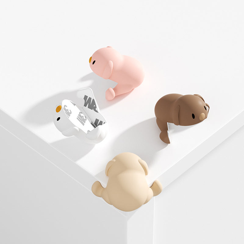 Baby Corner Protector | Cute Cartoon Design | Soft Silicone & Self-Adhesive | Child Safety