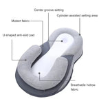 Baby Lounger for Newborns & Infants | Elevated Anti-Reflux 15° Incline | Breathable Cotton Mesh