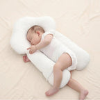 Baby Sleep Cushion | Ergonomic Womb-Like Design | Cotton Cover & Memory Foam | 0-12 Months