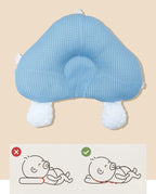 Baby Sleep Cushion | Ergonomic Womb-Like Design | Cotton Cover & Memory Foam | 0-12 Months