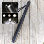 Baseball Bat-Shaped Flashlight | LED & 3 Lighting Modes | Aluminum | Emergency & Utility Use