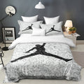 Basketball Duvet Cover Set | Athletic Design | Soft Fabric & Pillowcases Included