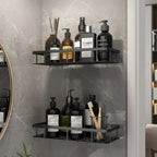 Bathroom Shelf | Drill-Free Self-Adhesive Mount | 5 kg Capacity | Space-Saving