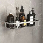 Bathroom Shelf | Drill-Free Self-Adhesive Mount | 5 kg Capacity | Space-Saving