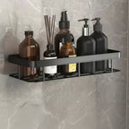 Bathroom Shelf | Drill-Free Self-Adhesive Mount | 5 kg Capacity | Space-Saving
