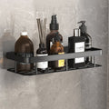 Bathroom Shelves | Metal Suction Cup Mount | Durable Metal | Tool-Free Install