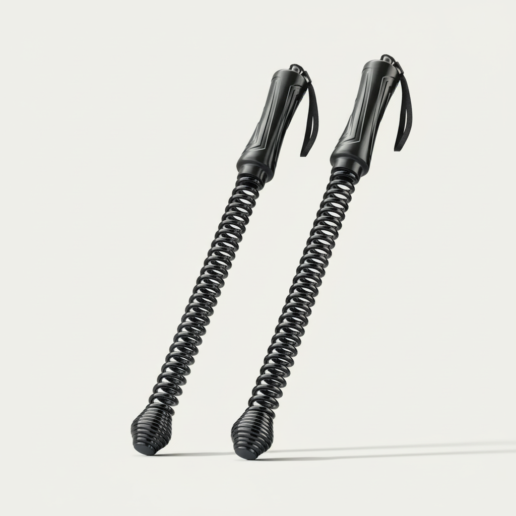 Battle Rope for Home & Gym | Cordless Compact Trainer | Steel Construction | 43 cm Portable