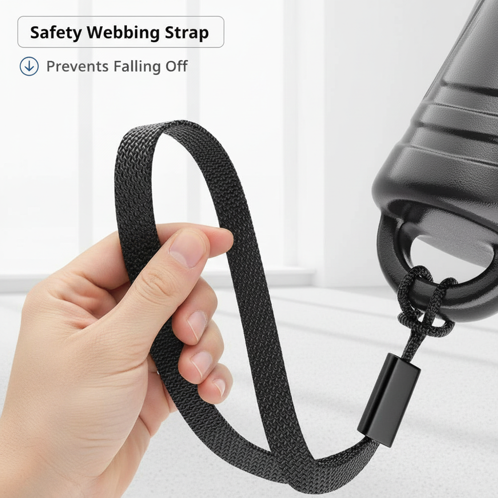 Battle Rope for Home & Gym | Cordless Compact Trainer | Steel Construction | 43 cm Portable