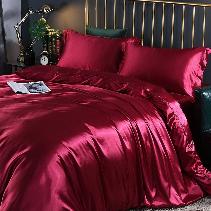 Bedding Set | Luxury Silk/Satin | 200x230 cm Duvet Cover