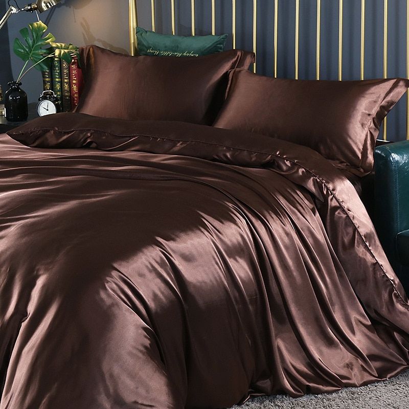 Bedding Set | Luxury Silk/Satin | 200x230 cm Duvet Cover