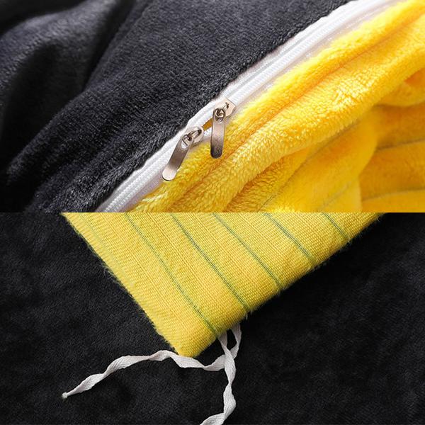 Bedding Set | Thickened Corduroy Velvet | Polyester 3-Piece Set | Cozy Warmth