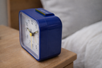 Bedside Alarm Clock | Analog Face & Silent Movement | Night Light & Snooze