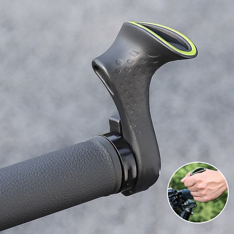 Bicycle Grips | Ergonomic O-Shape Vibration-Reducing Design | Carbon Fiber & Nylon