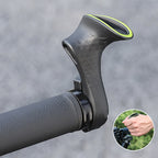 Bicycle Grips | Ergonomic O-Shape Vibration-Reducing Design | Carbon Fiber & Nylon