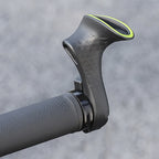 Bicycle Grips | Ergonomic O-Shape Vibration-Reducing Design | Carbon Fiber & Nylon