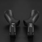 Bicycle Grips | Ergonomic O-Shape Vibration-Reducing Design | Carbon Fiber & Nylon