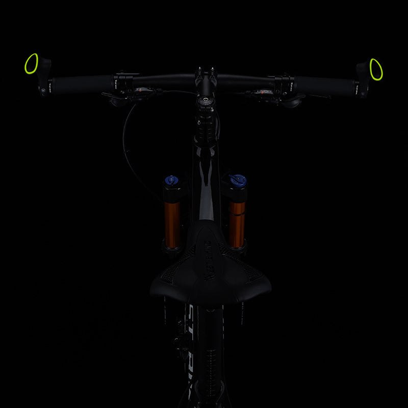 Bicycle Grips | Ergonomic O-Shape Vibration-Reducing Design | Carbon Fiber & Nylon