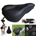 Bicycle Seat Cushion | Breathable Extra Comfort | Shock-Absorbent Silicone & Anti-Slip