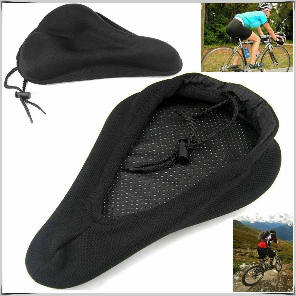 Bicycle Seat Cushion | Breathable Extra Comfort | Shock-Absorbent Silicone & Anti-Slip