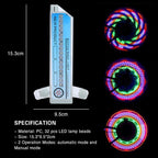 Bicycle Spoke Light | Speed-Activated Color-Changing Patterns | 32 LEDs & Increased Visibility