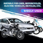 Bike & Motorcycle Valve LED Lights | Motion-Activated | 2-Piece Set | Night Visibility