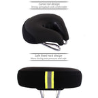 Bike Seat Cushion | Seamless Shock-Absorbing Pad | Mountain Bike Compatible | Comfortable Fit