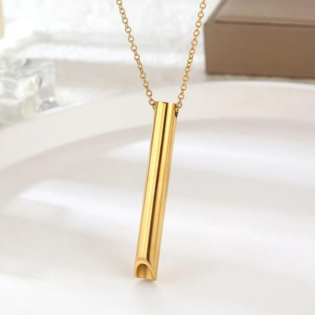 Breathing Necklace for Smokers | Mimics Smoking Motion | Nicotine-Free | Stress Relief
