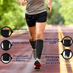 Calf Compression Socks | Soft Elastic Fabric | Circulation Support